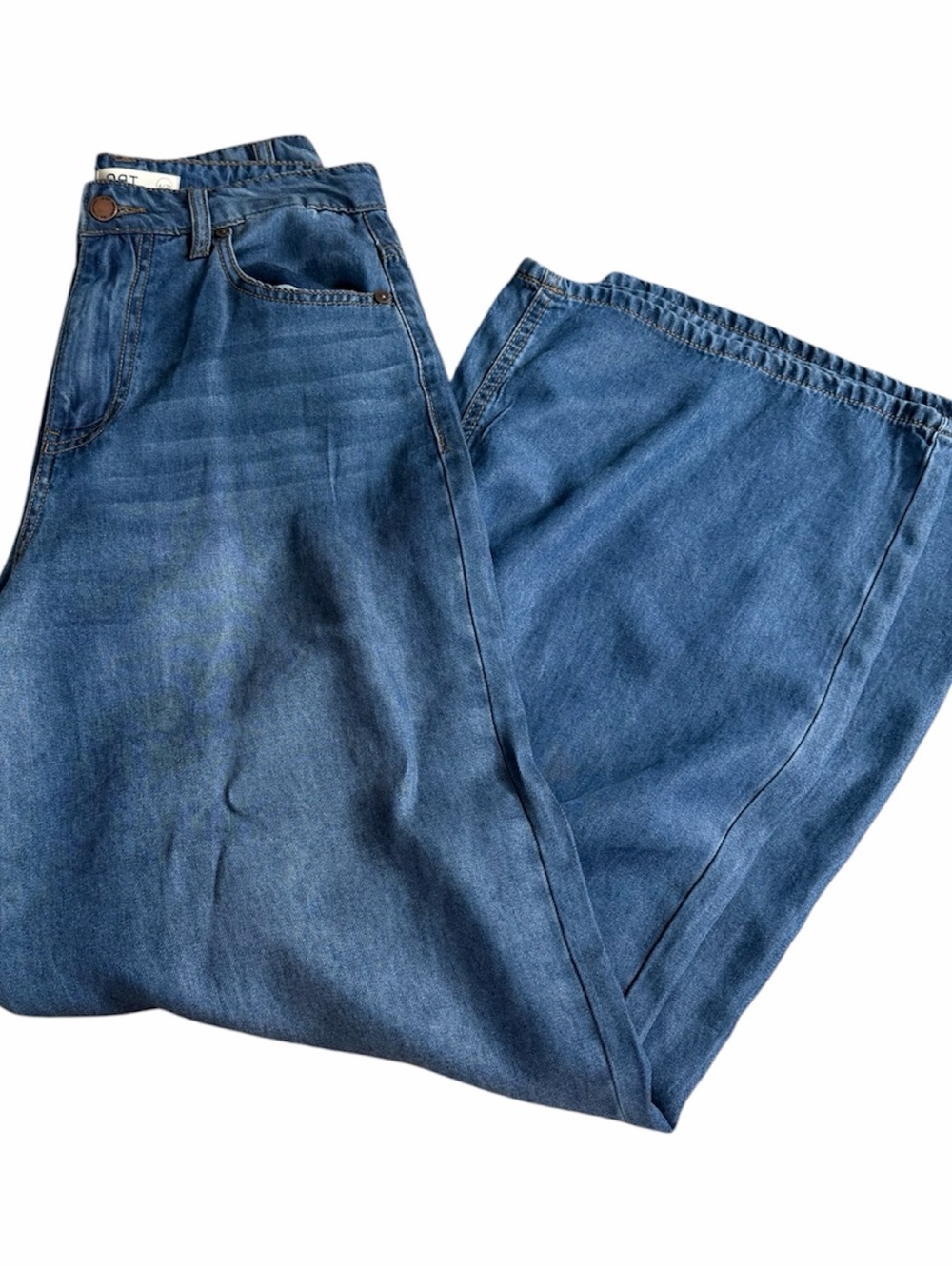 Oat New York Wide-Leg High-Rise Jeans - Picture 3 of 6
